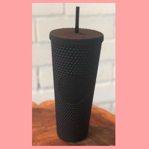 Starbucks Matte Black Studded Tumbler - RARE 💎🖤